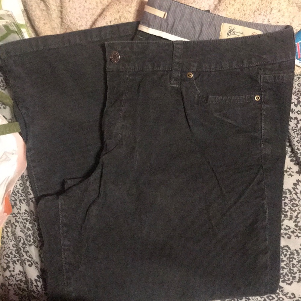 Corduroy flare pants